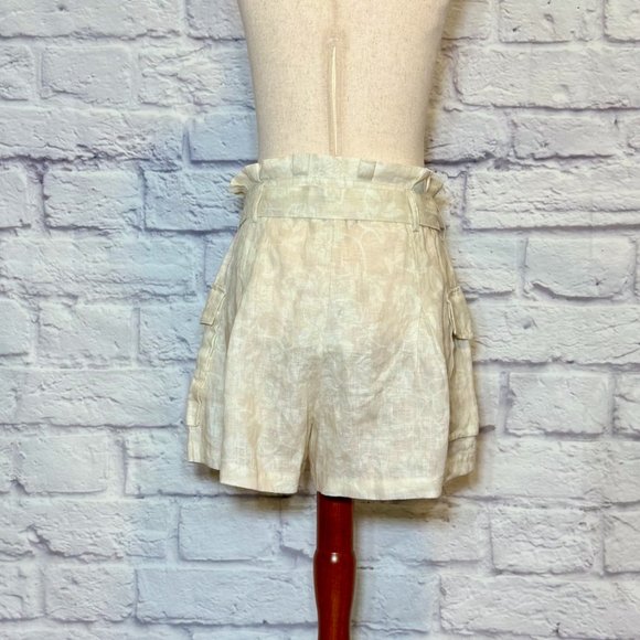 Ramy Brook Ivory Floral Shorts - Picture 2 of 7